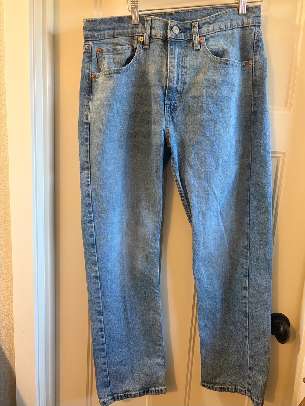 Levi's Light Blue 505™ Straight Leg Jeans